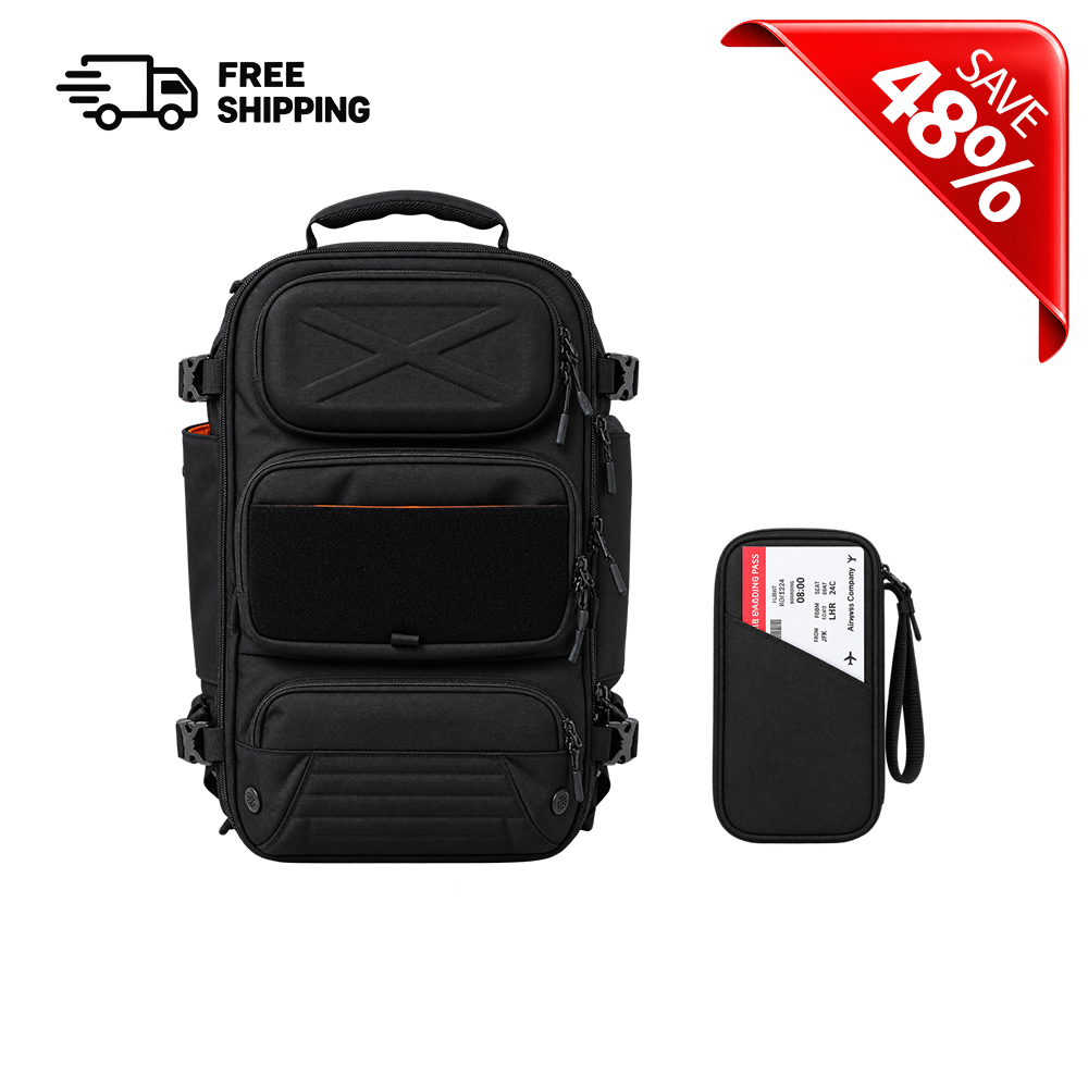 Oono Backpack V3.5  + RFID Passport Wallet