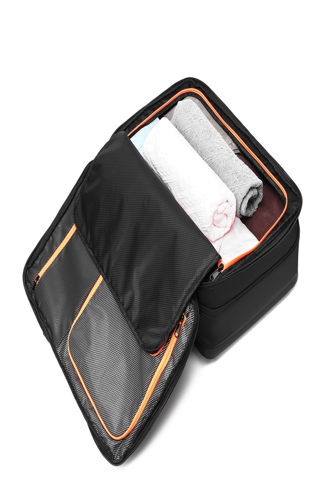 Executive Pro Backpack 35L main compartment folded clothing detail