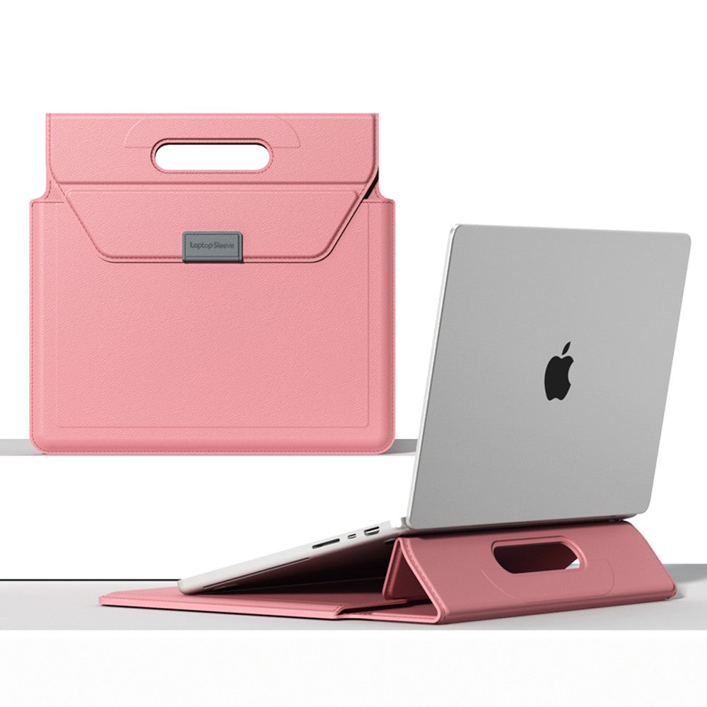 Laptop Sleeve With Handle - Pink