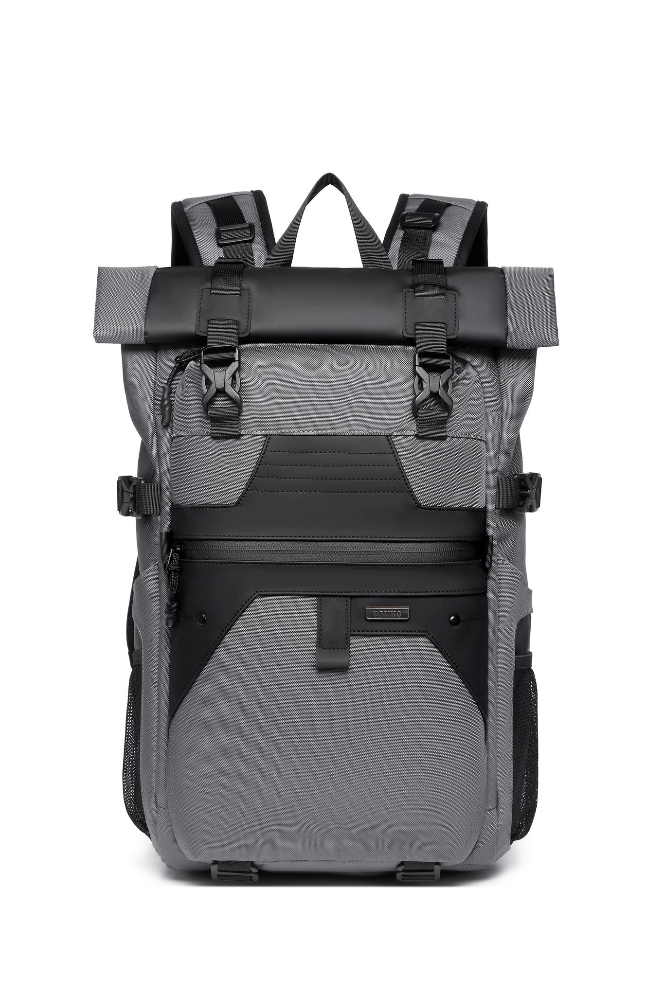 Summit Backpack 25L in Gray, three-quarter front angle view