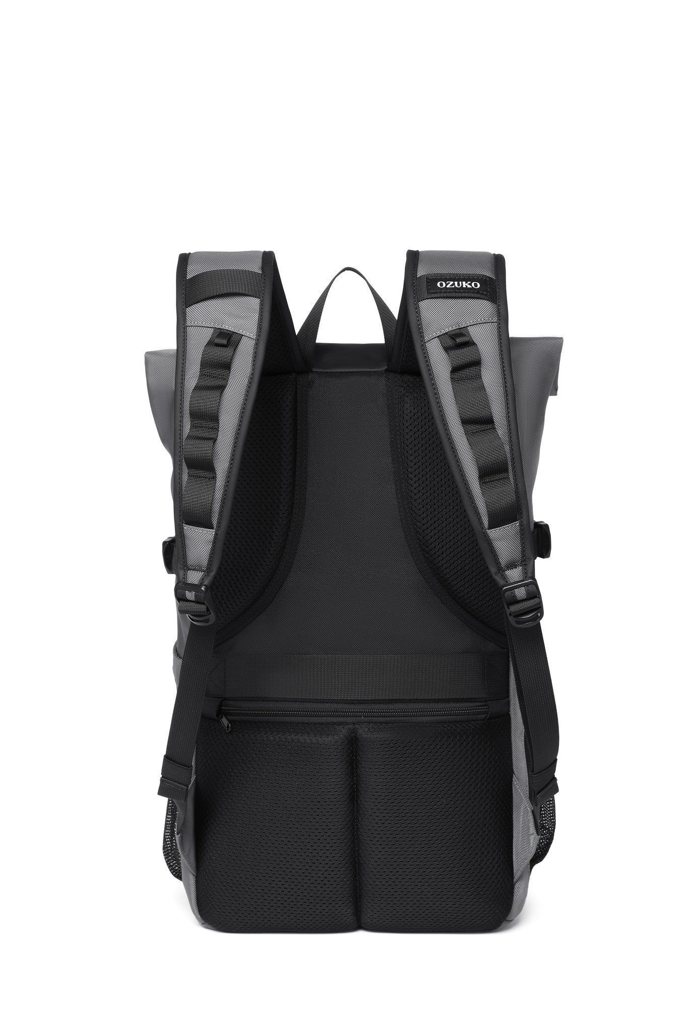 Summit Backpack 25L in Gray, straight-on front view