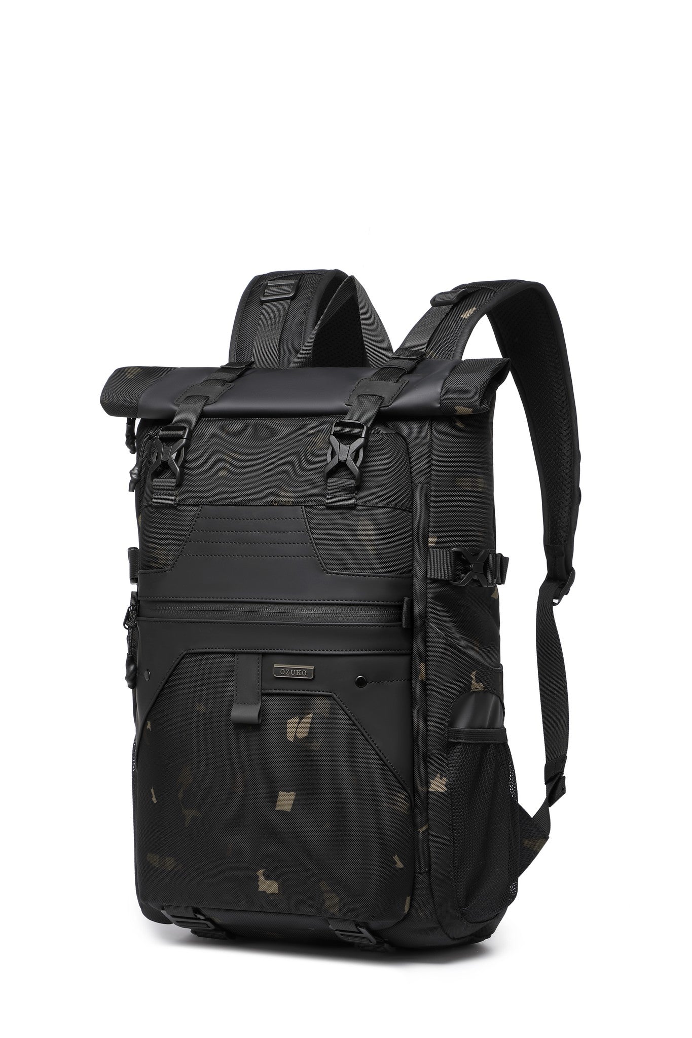 Summit Backpack 25L in Camo, three-quarter front angle view