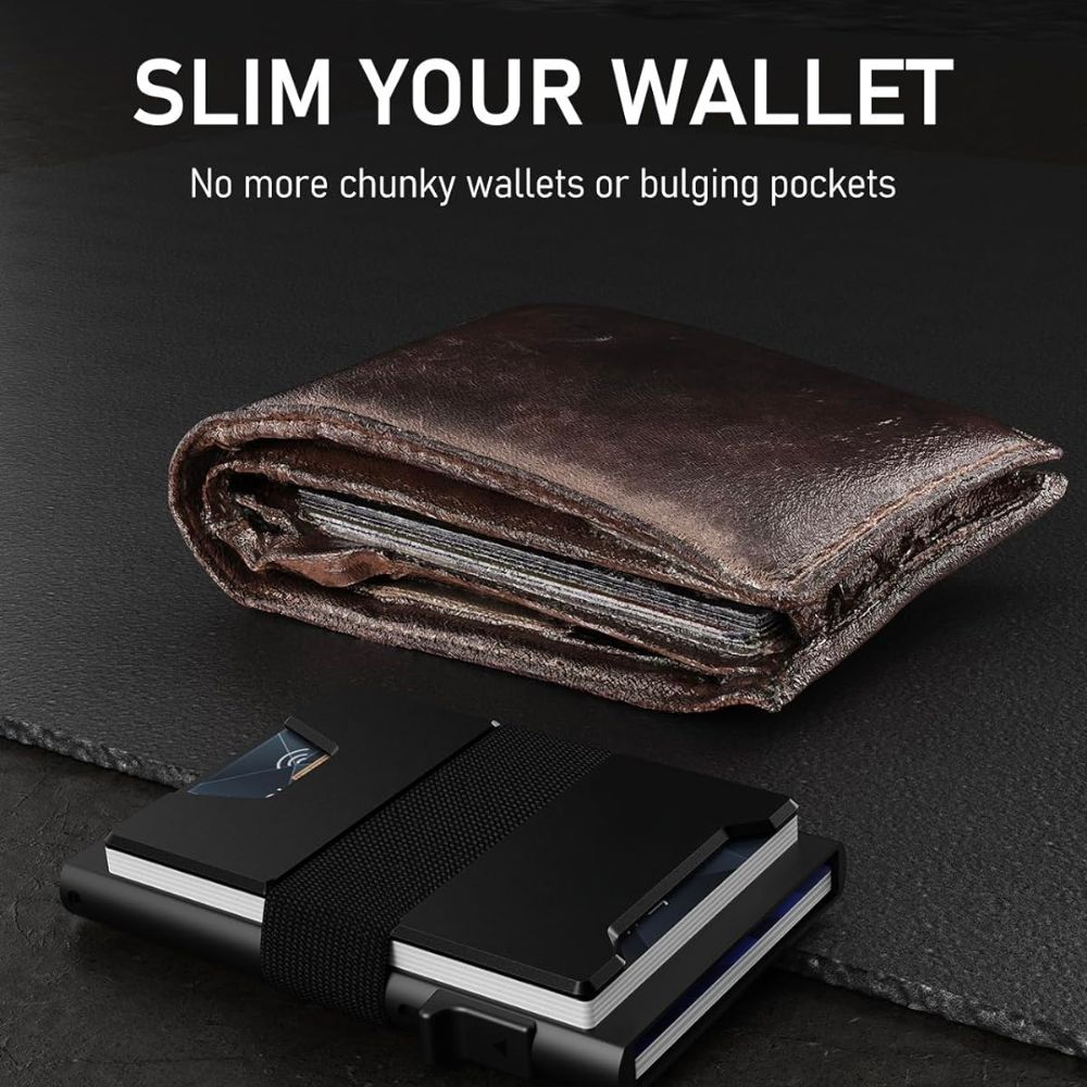 RFID-Blocking Aluminum Cardholder