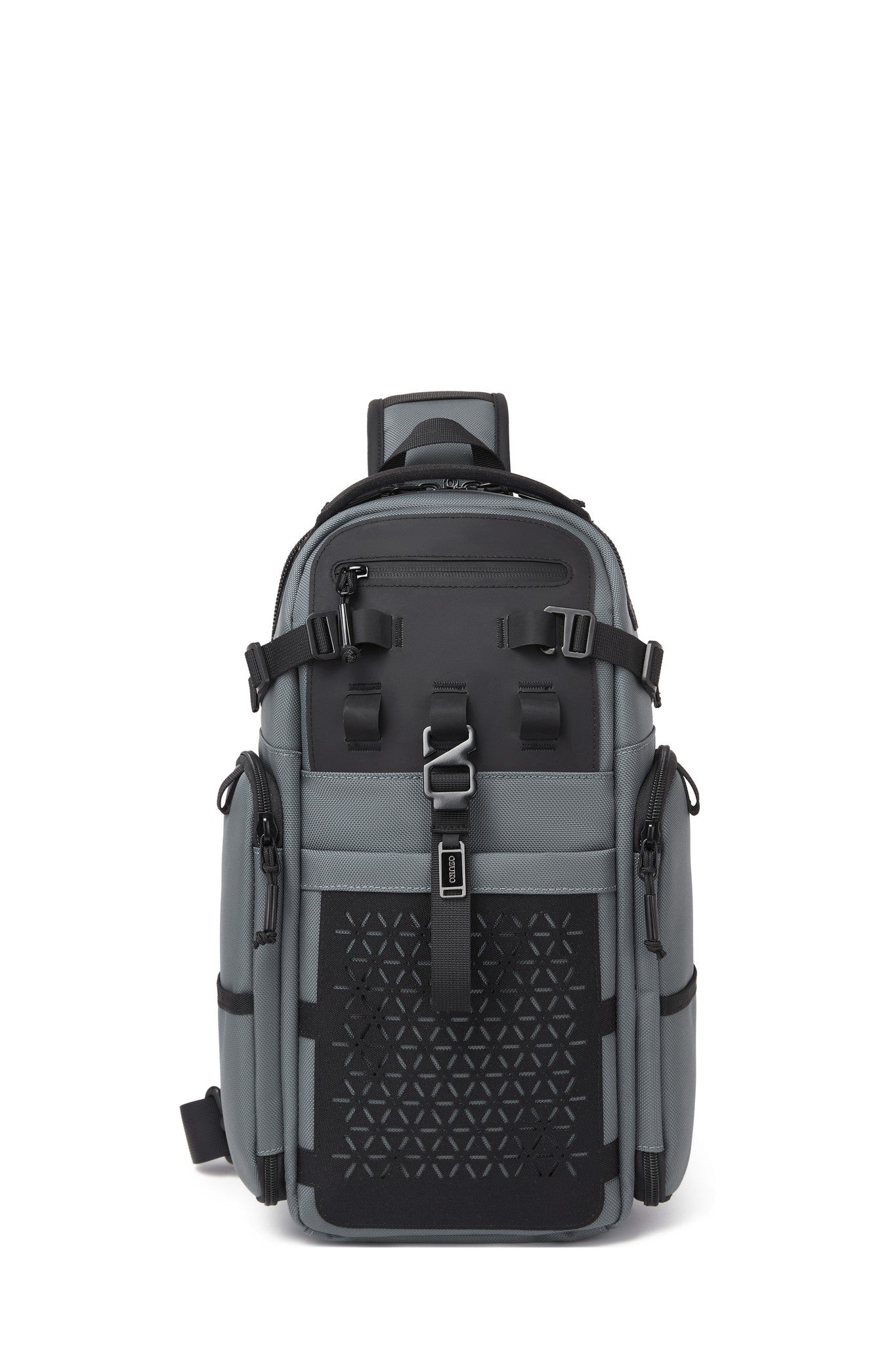 Ridge Sling Backpack 12L in Gray - front view