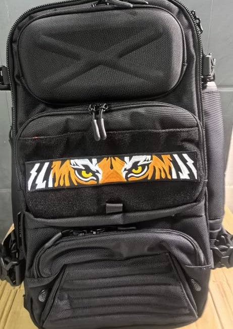 Tiger Eyes Velcro Patch